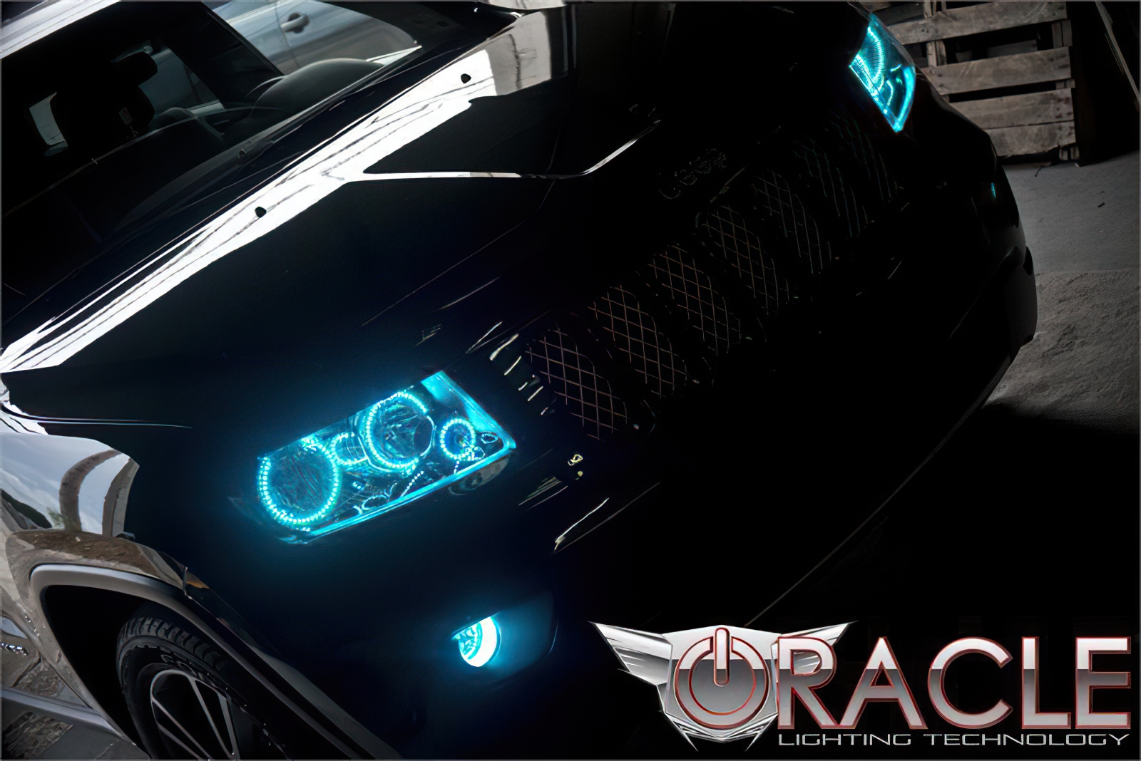2336-333 - Jeep Grand Cherokee 2011-2013 ORACLE ColorSHIFT Halo Kit